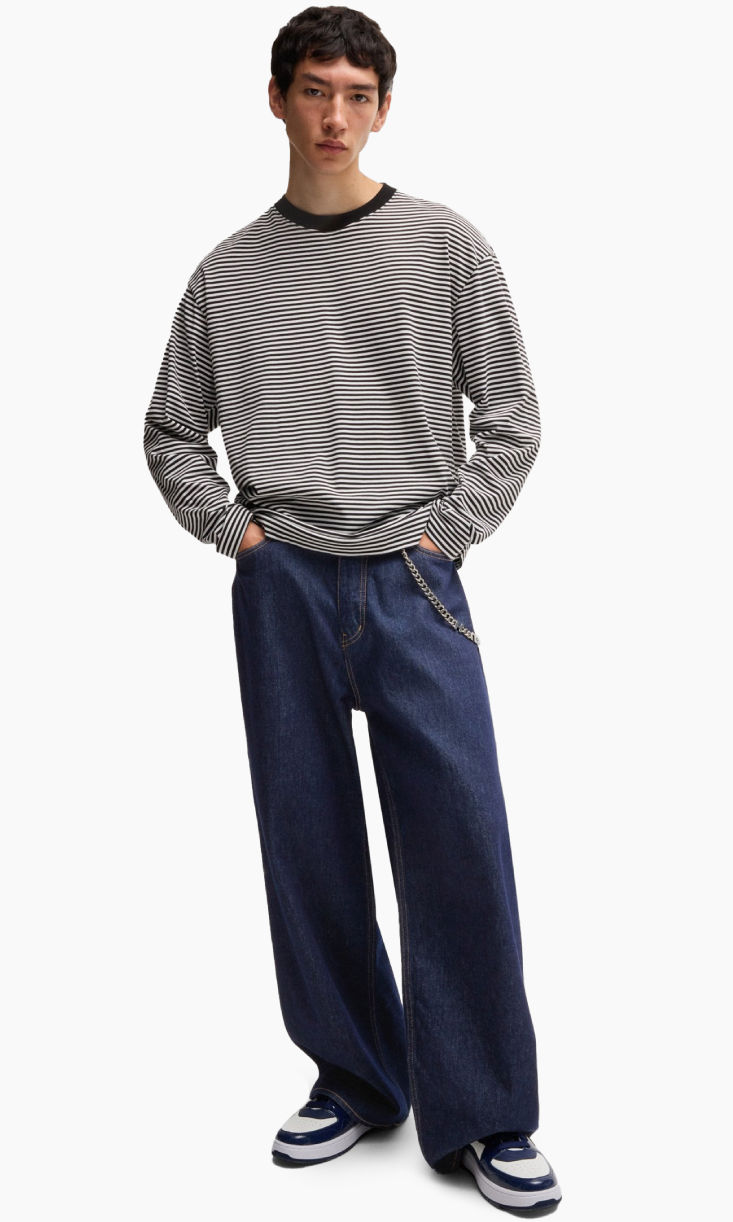 Shop HUGO BOSS relaxed fit jeans