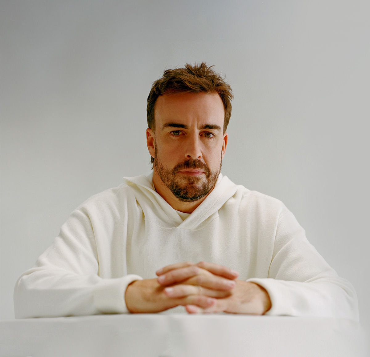 Fernando Alonso in BOSS x Aston Martin collection