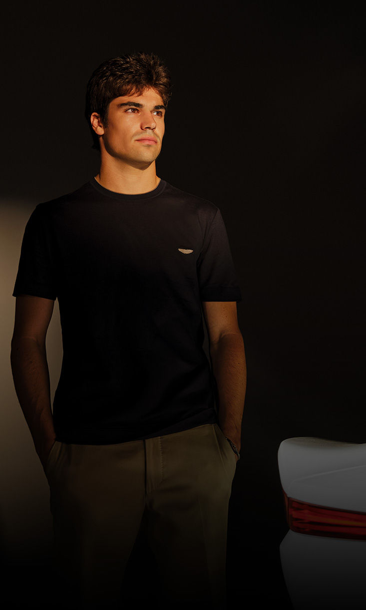 BOSS x Aston Martin black t-shirt for Men