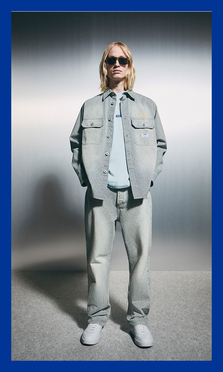 F ヒューゴボス 厚手 ウール ピーコート 切替 3XL ネイビー 小川彰子さん監修 ショート丈ピーコート 黒【AOKI公式通販】