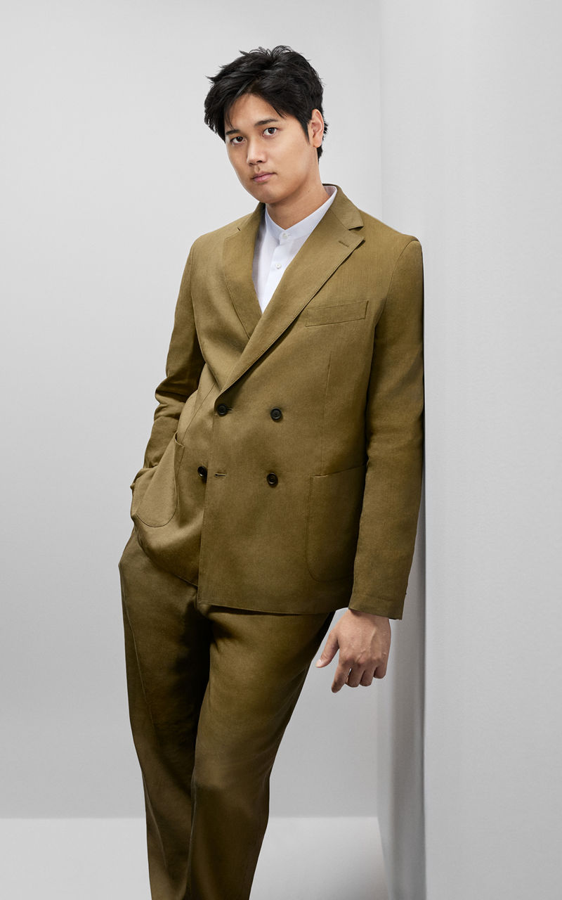 Formal suit for men from the collection BOSS Selected by Shohei Ohtani 