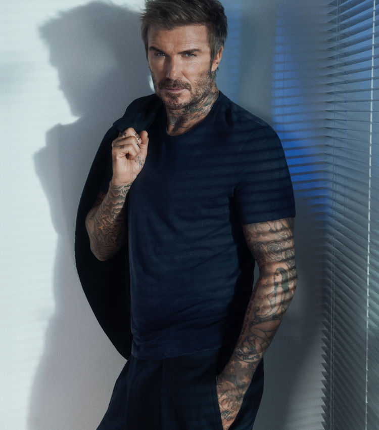 Beckham x BOSS menswear collection