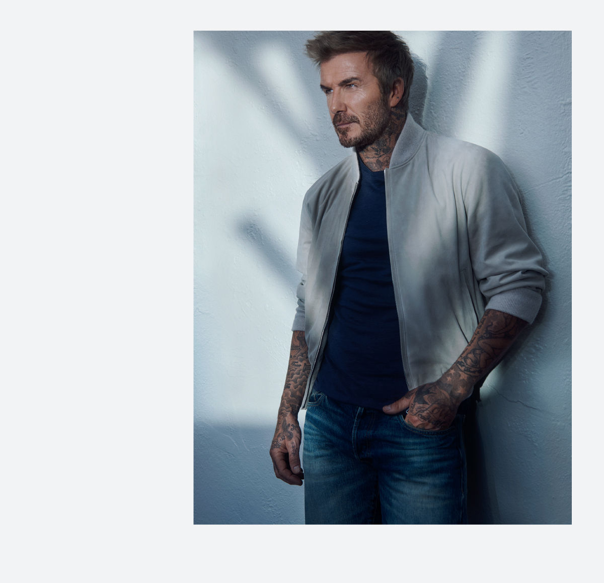 Beckham x BOSS menswear collection