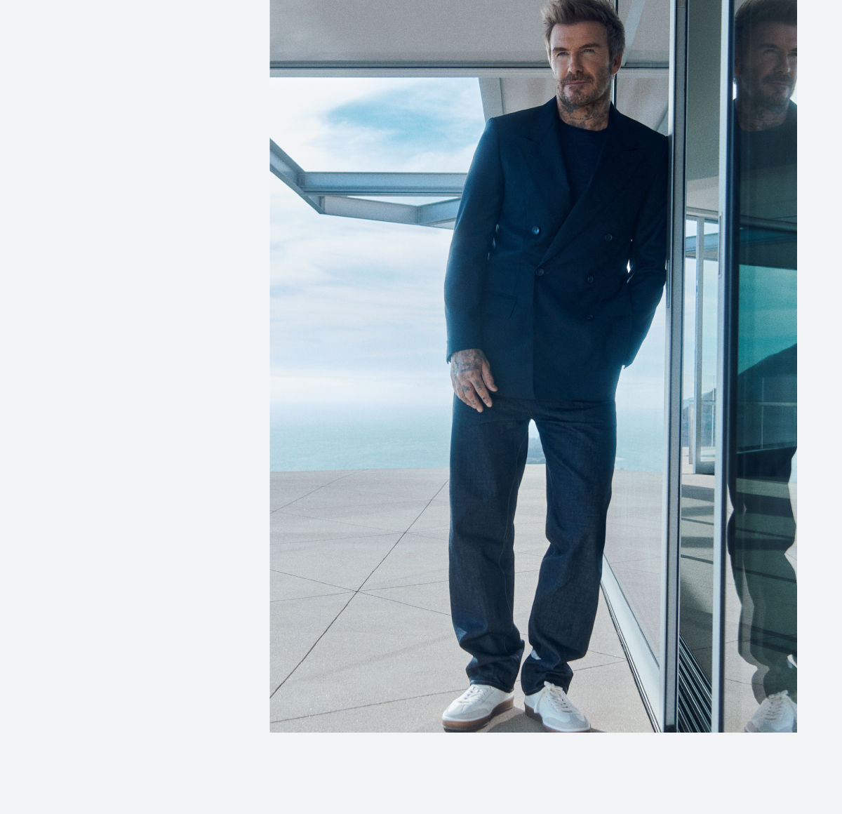 Beckham x BOSS menswear collection