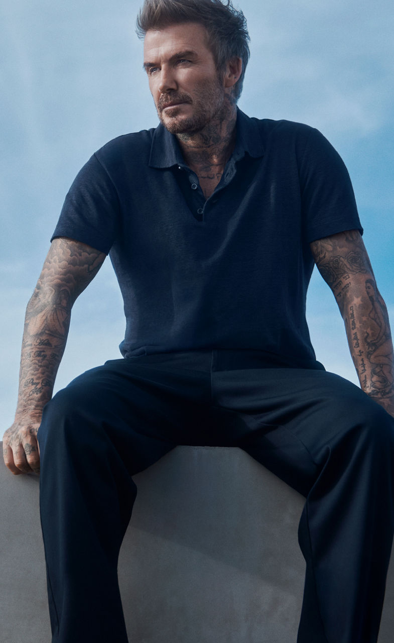 Beckham x BOSS menswear collection