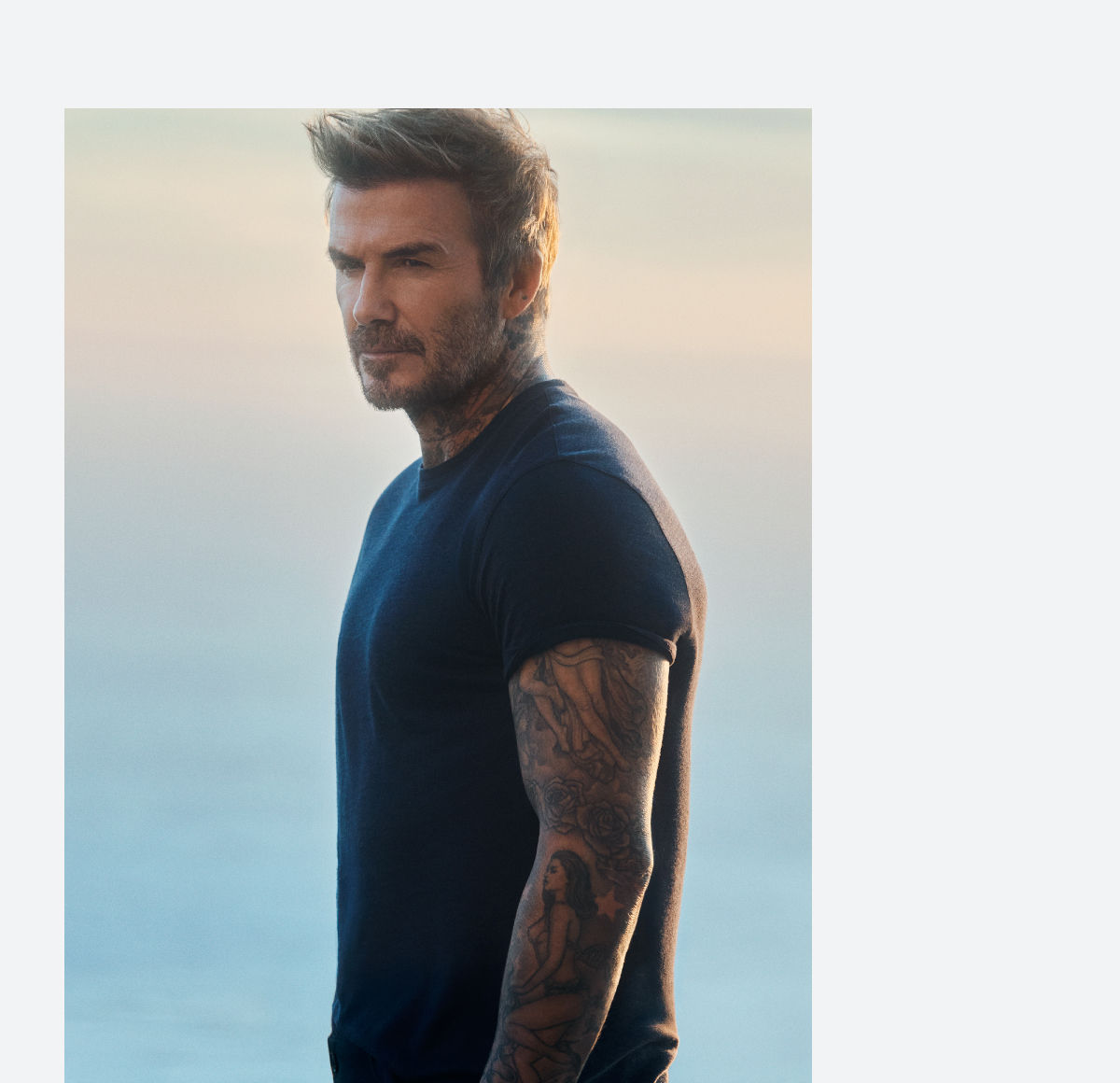 Beckham x BOSS menswear collection