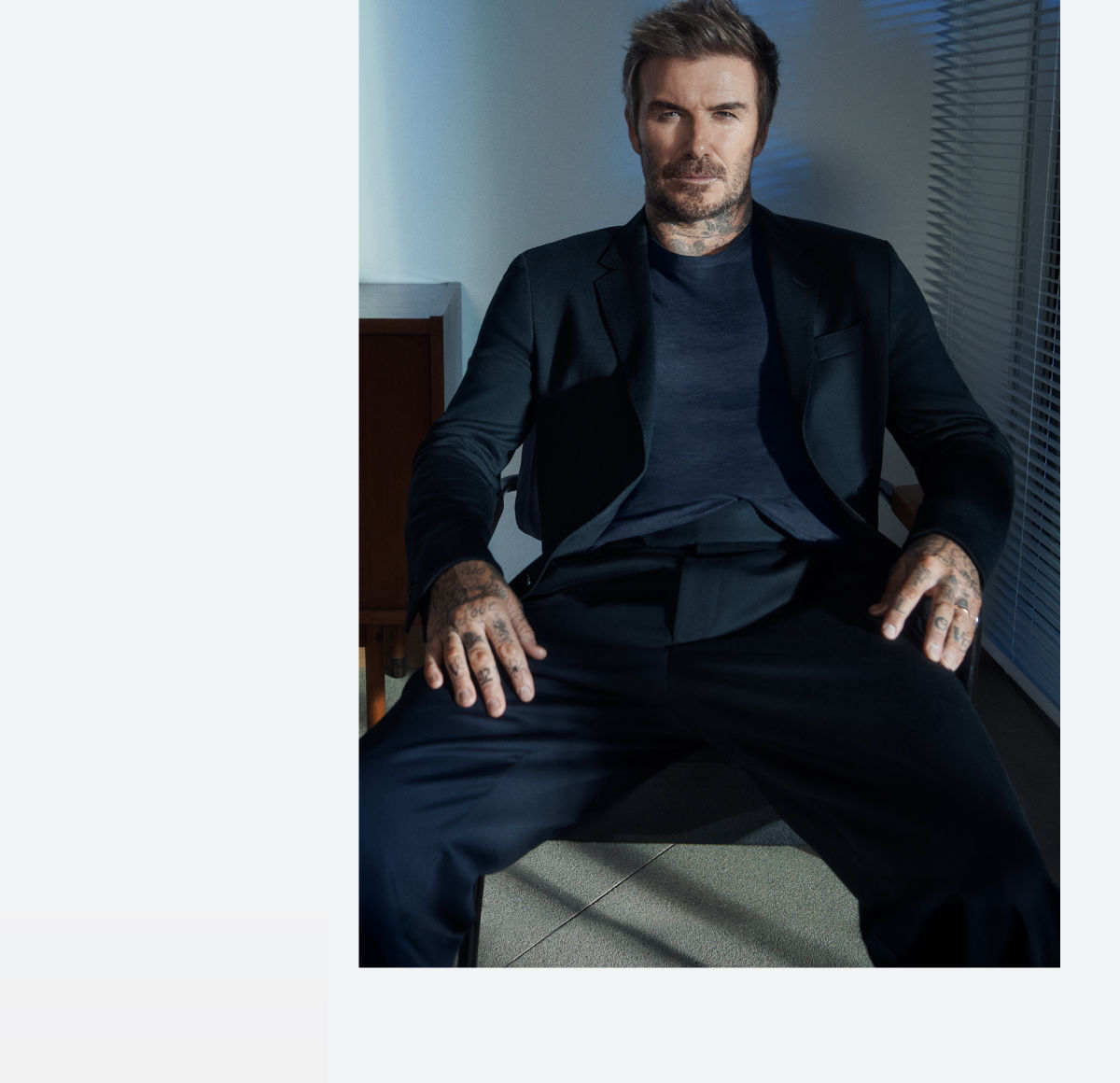 Beckham x BOSS menswear collection