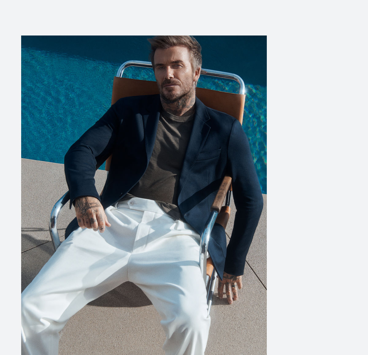 Beckham x BOSS menswear collection