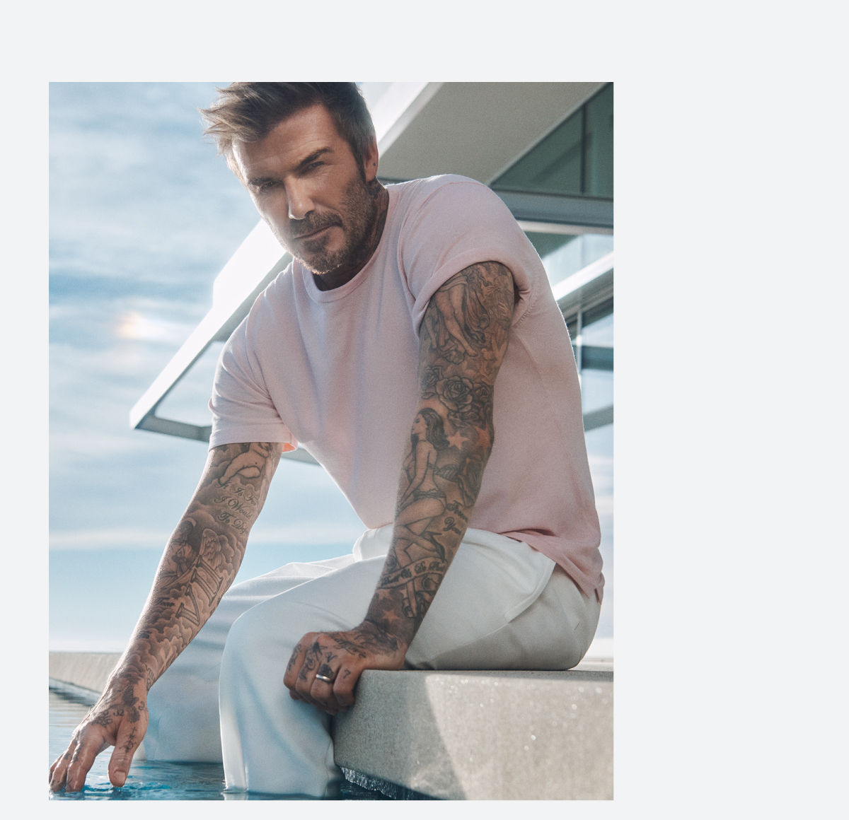 Beckham x BOSS menswear collection