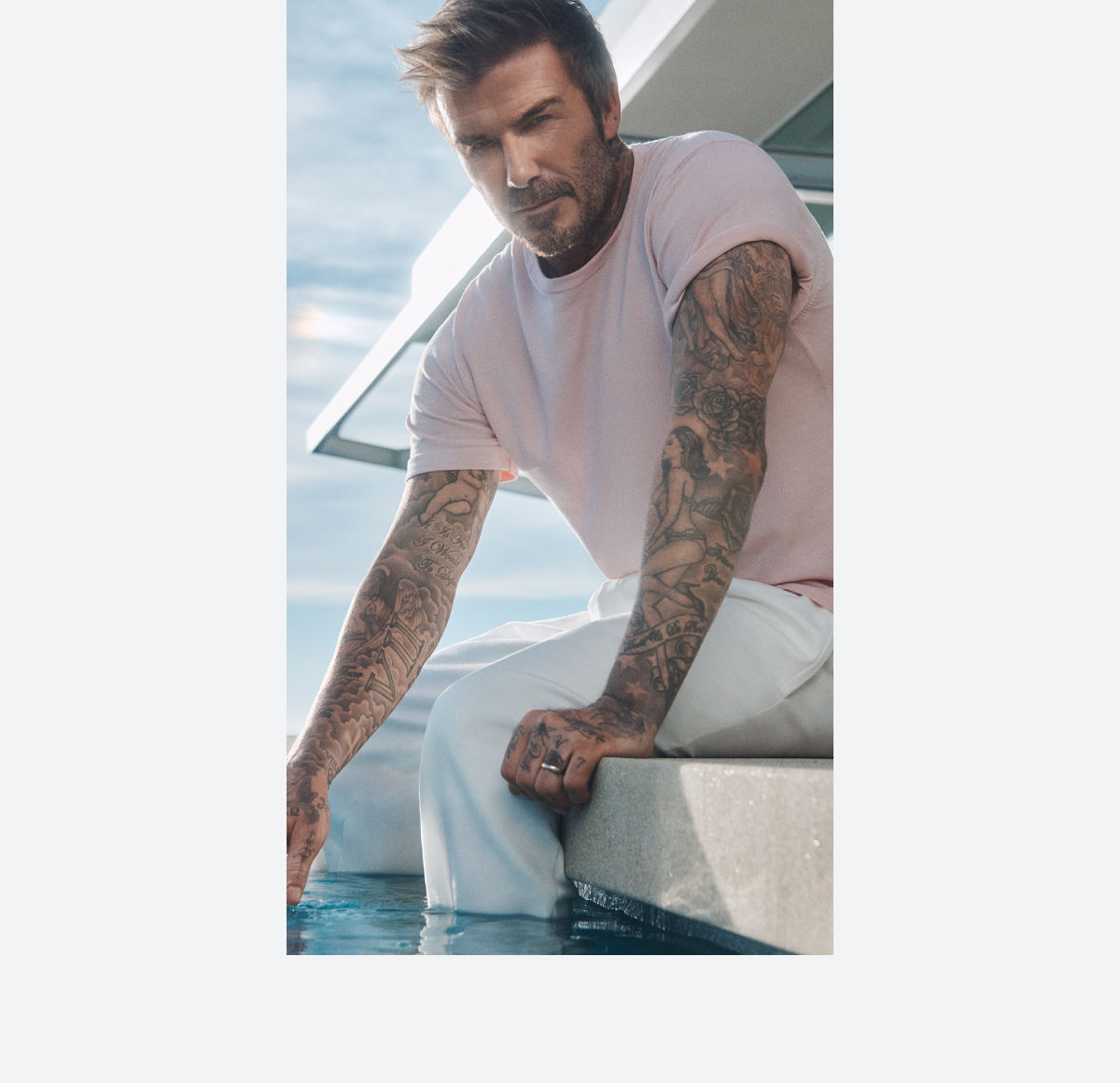 Beckham x BOSS menswear collection
