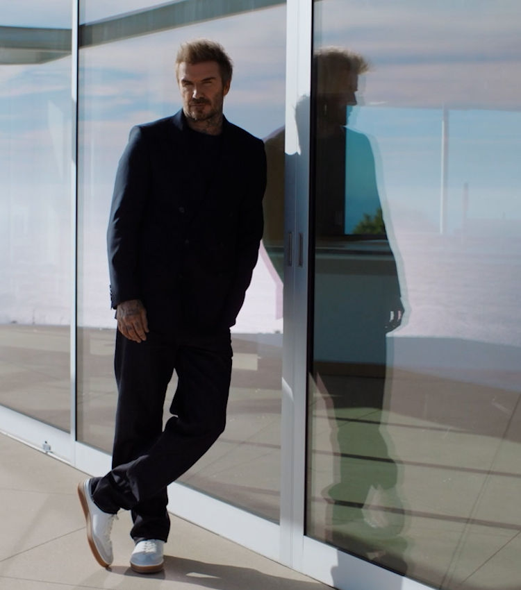 Beckham x BOSS menswear collection