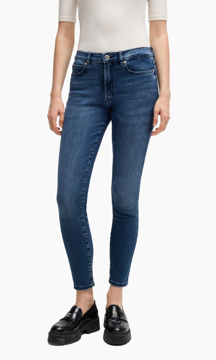 Shop HUGO BOSS relaxed fit jeans