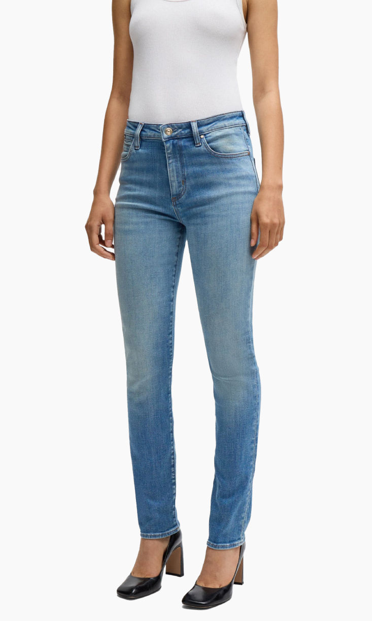 Shop HUGO BOSS slim fit JEANS