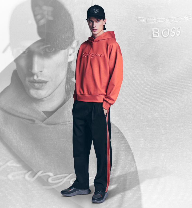 Full look by Porsche x BOSS collection for Men