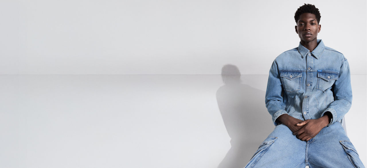 Jeans for him and for her by HUGO