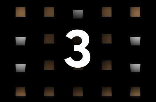 Step 3 animation to earn My HUGO BOSS REWARDS exclusive vouchers