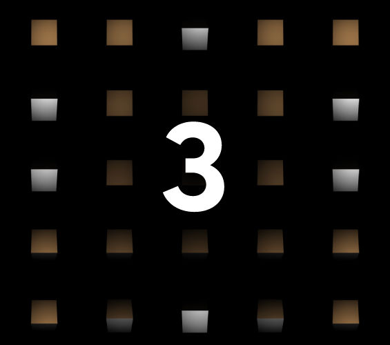 Step 3 animation to earn My HUGO BOSS REWARDS exclusive vouchers