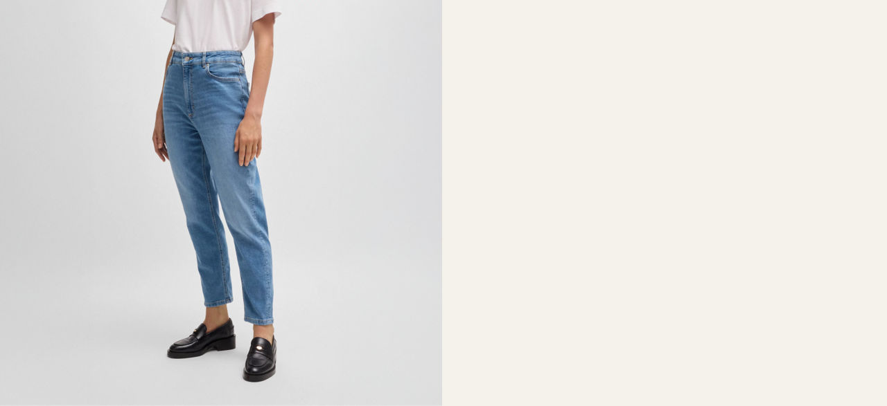 Mom Fit Denim for Women by BOSS