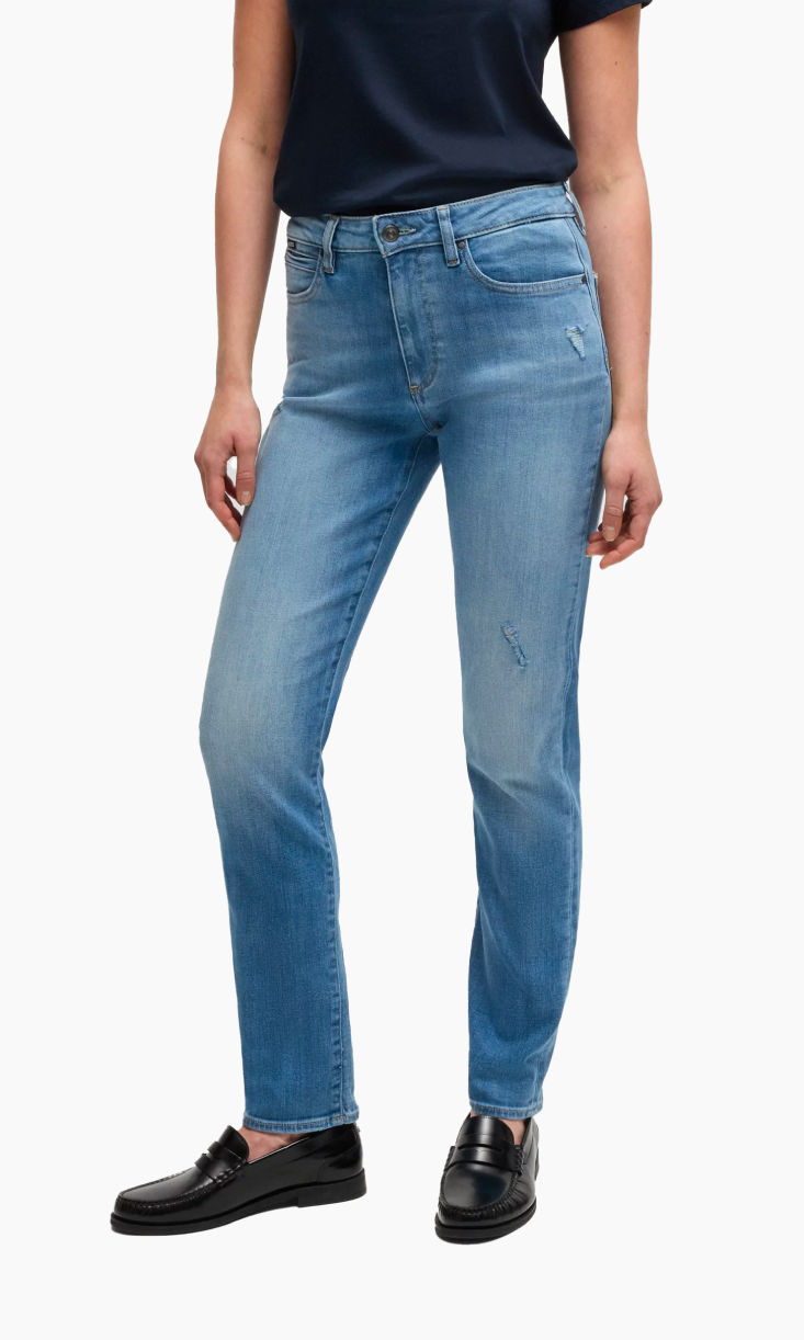 Shop HUGO BOSS slim fit JEANS
