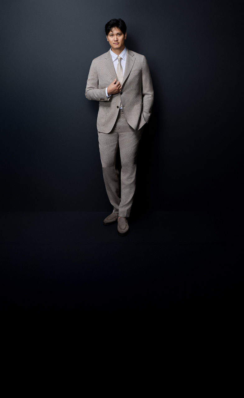 Formal suit for men from the collection BOSS Selected by Shohei Ohtani 