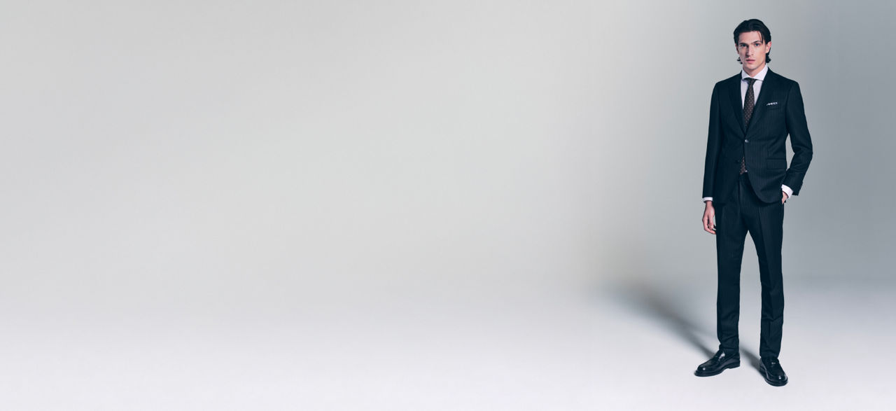 Selection of occasion and special events suits for men