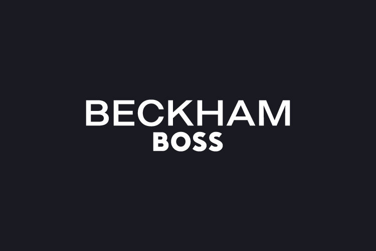Beckham x BOSS collection logo