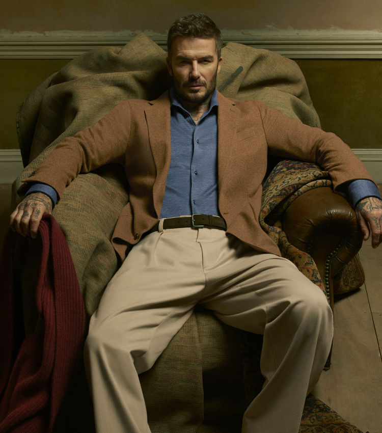 Beckham x BOSS menswear collection