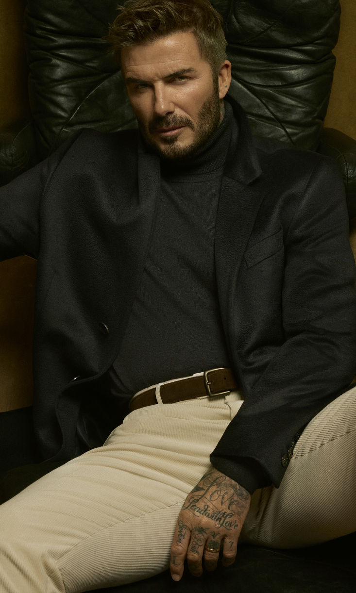 Beckham x BOSS menswear collection