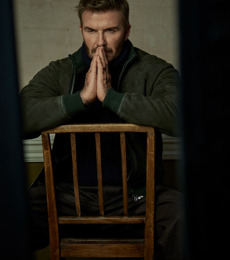 Beckham x BOSS menswear collection