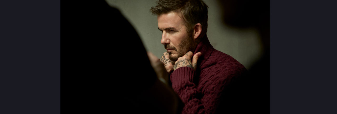Beckham x BOSS menswear collection
