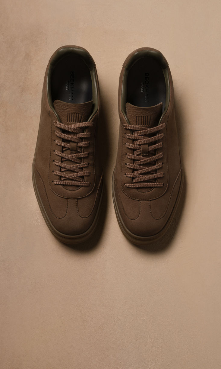 Selection of shoes from the Beckham x BOSS collection