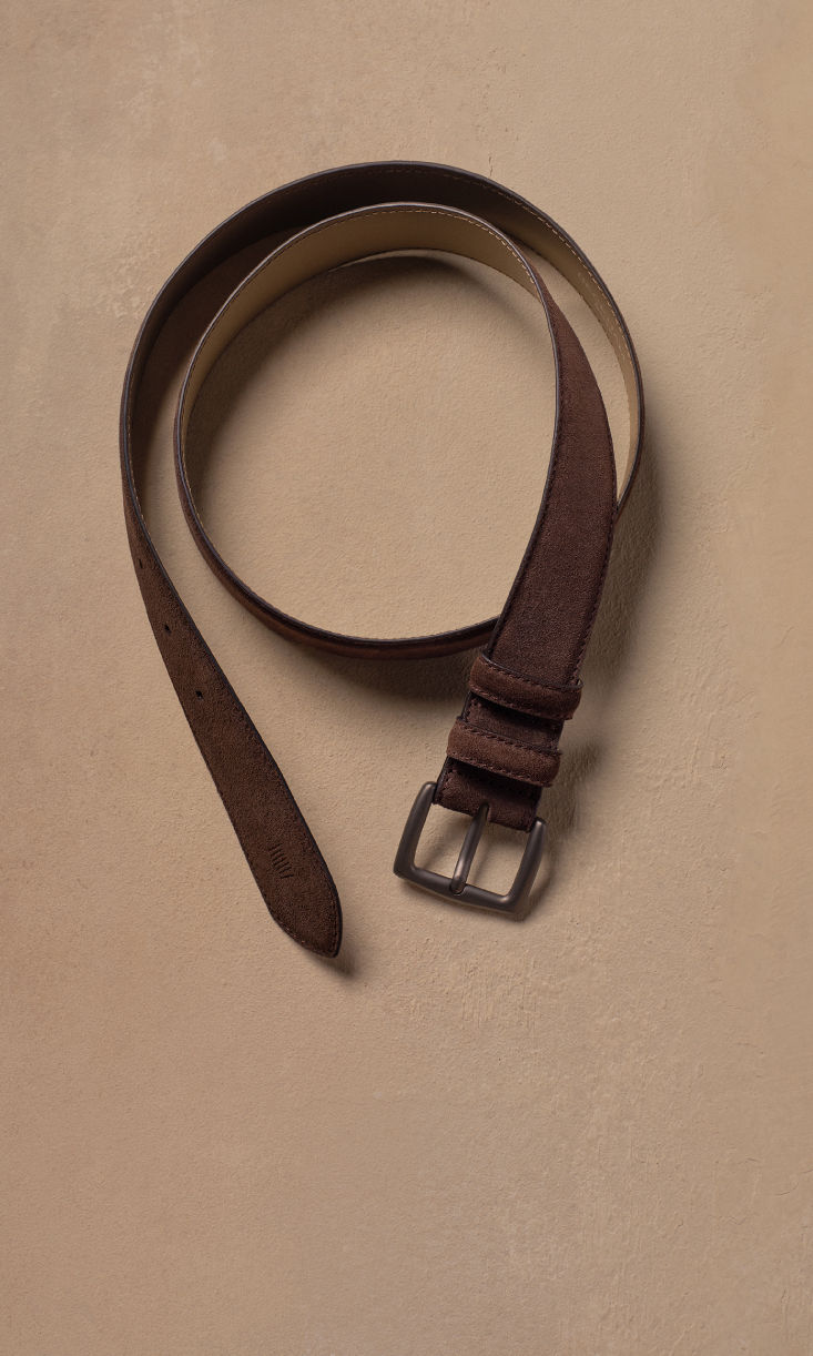 Selection of belts from the Beckham x BOSS collection