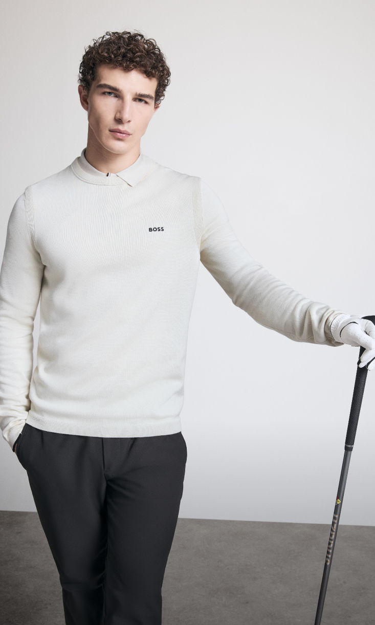 Shop men's golf look by BOSS