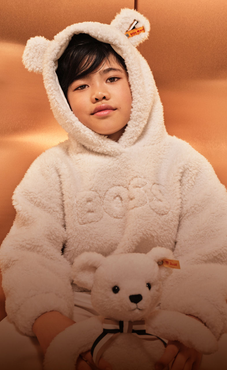 BOSS x Steiff-stijlen voor kinderen