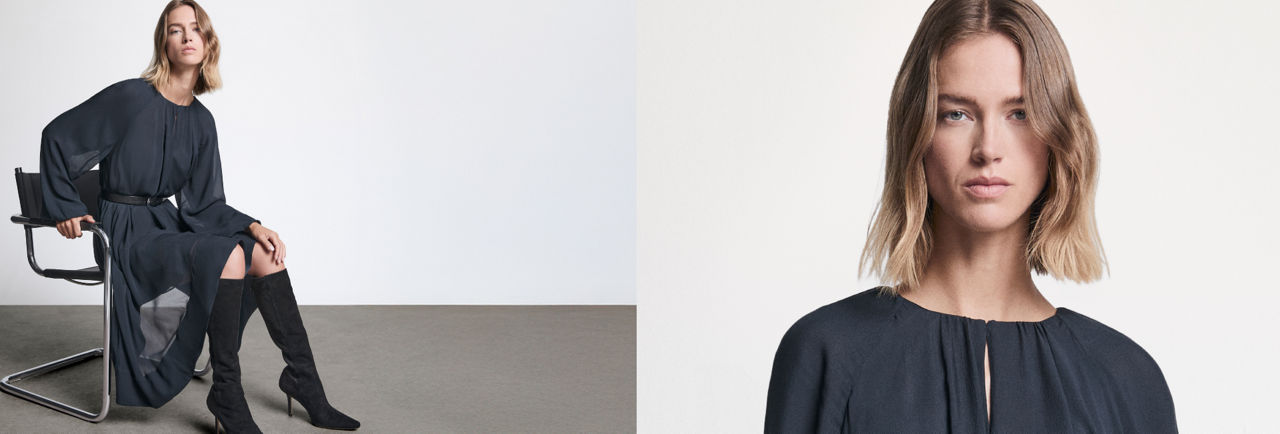 White suit with floral blouse look for women