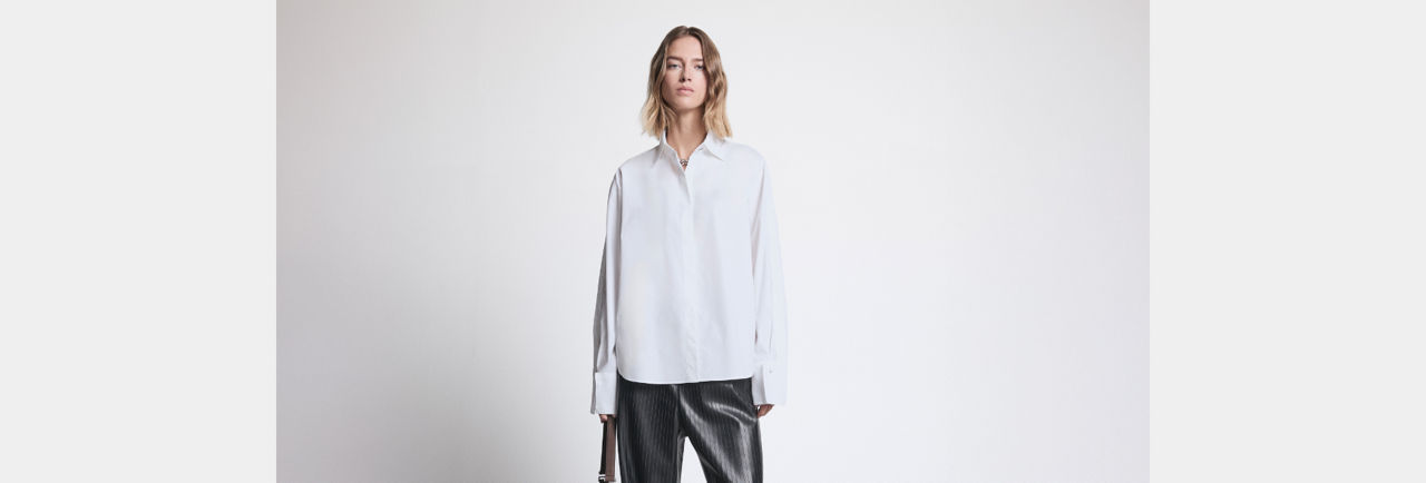 White suit with floral blouse look for women