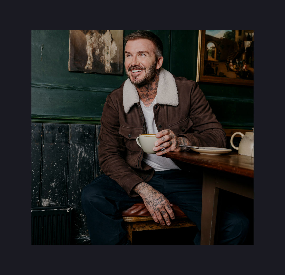 Beckham x BOSS menswear collection