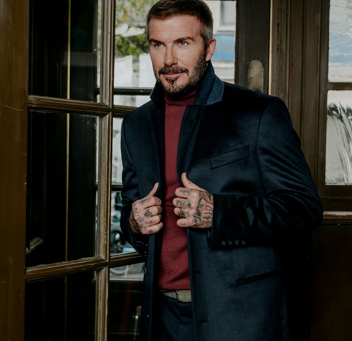 Beckham x BOSS menswear collection