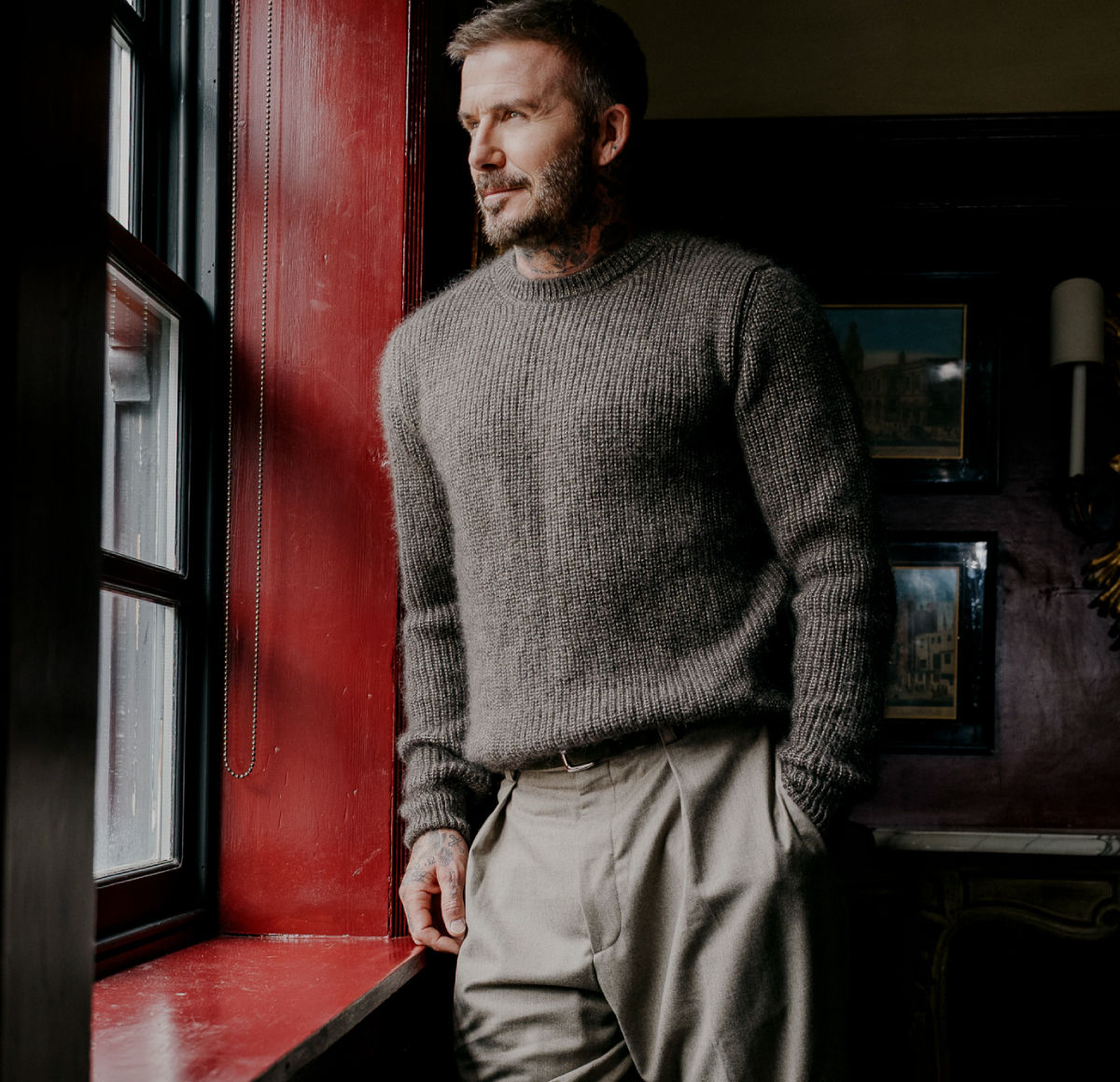 Beckham x BOSS menswear collection