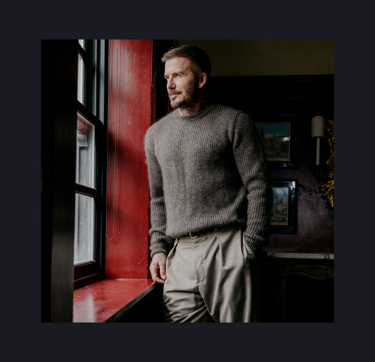 Beckham x BOSS menswear collection
