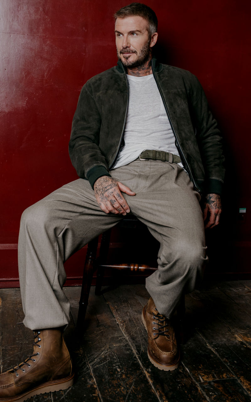 Beckham x BOSS menswear collection