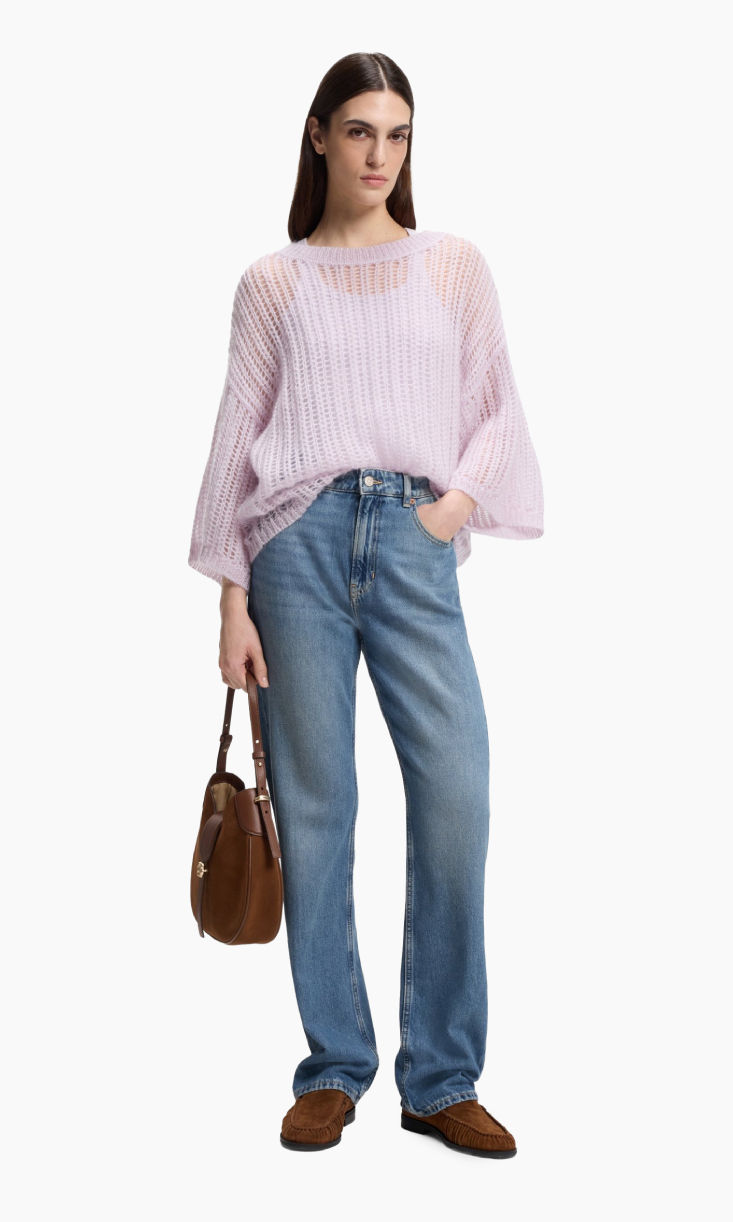 Shop HUGO BOSS straight fit JEANS