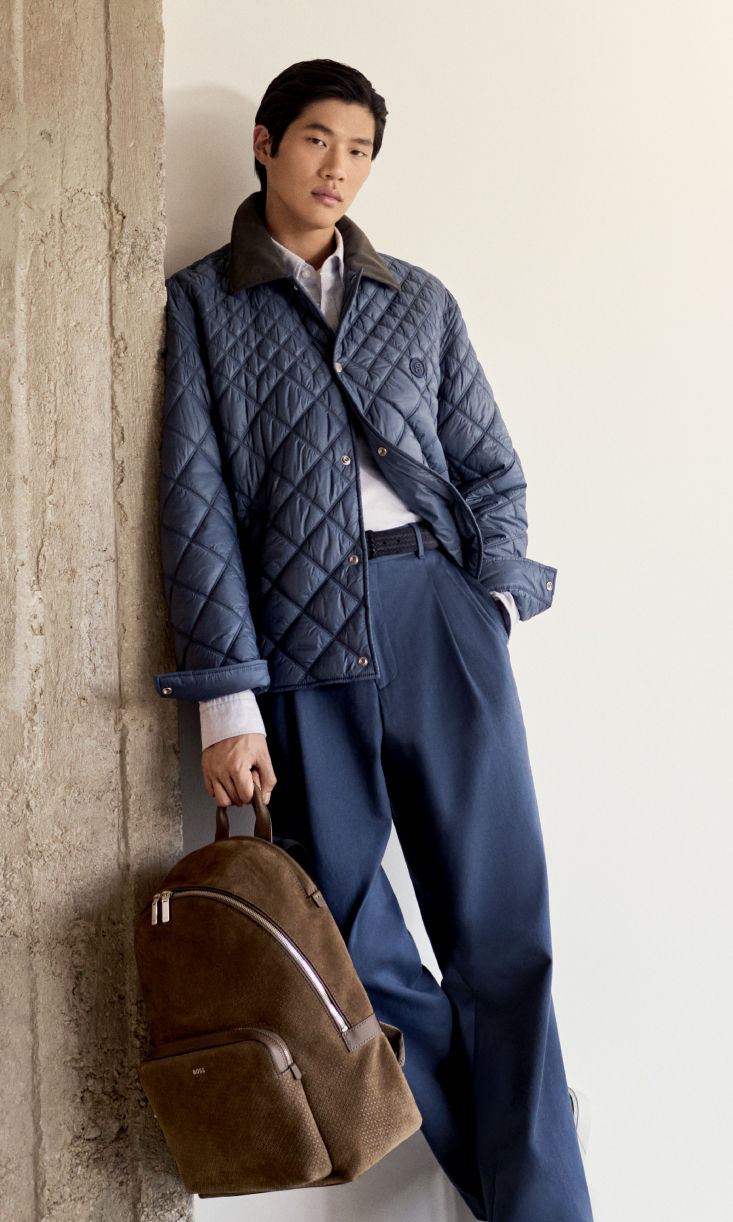 Shop HUGO BOSS men's outerwear
