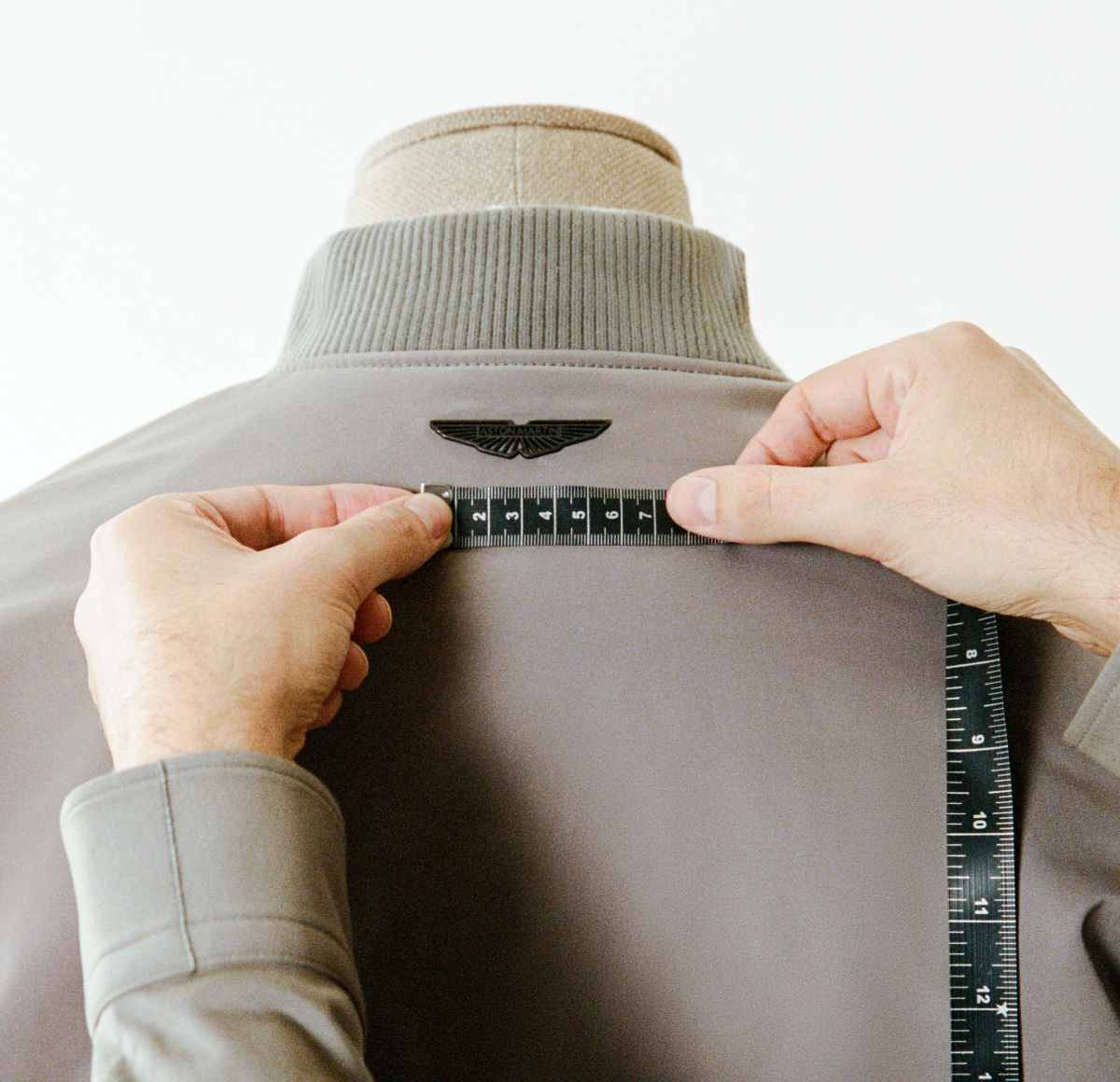 Bomber jacket from the BOSS x Aston Martin collection