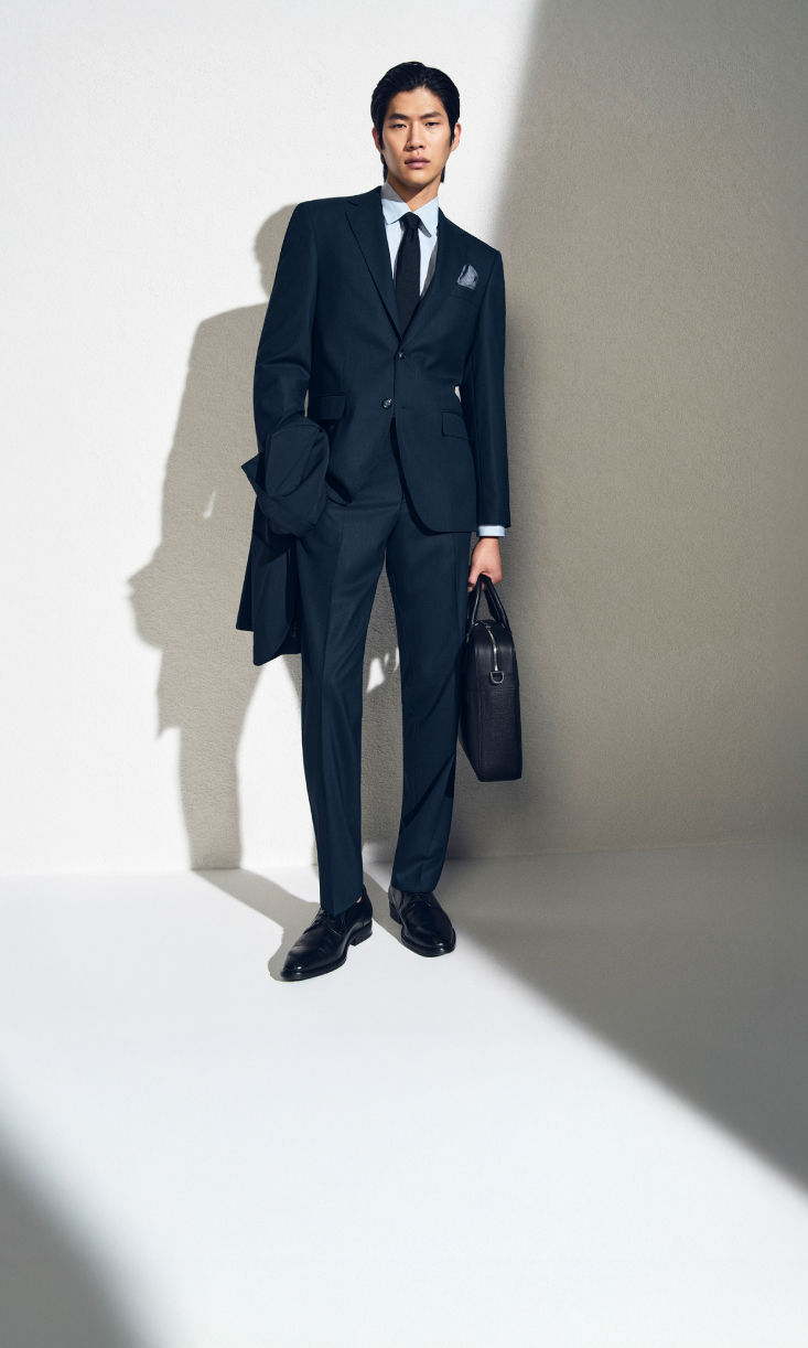 Business suits selection for men by BOSS