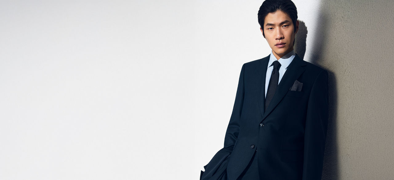 Selection of occasion and special events suits for men