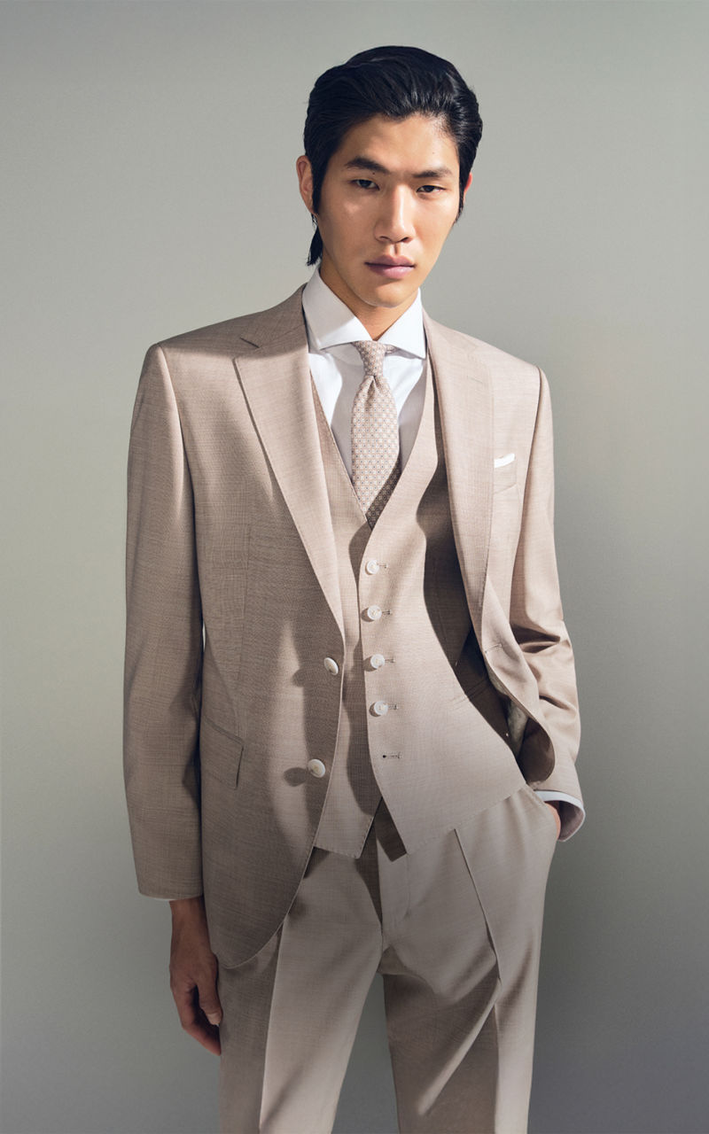 Selection of occasion and special events suits for men