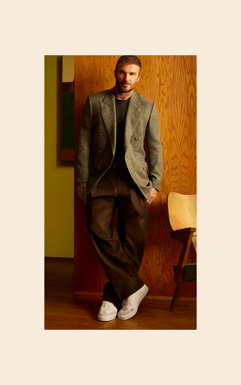 Beckham x BOSS menswear collection