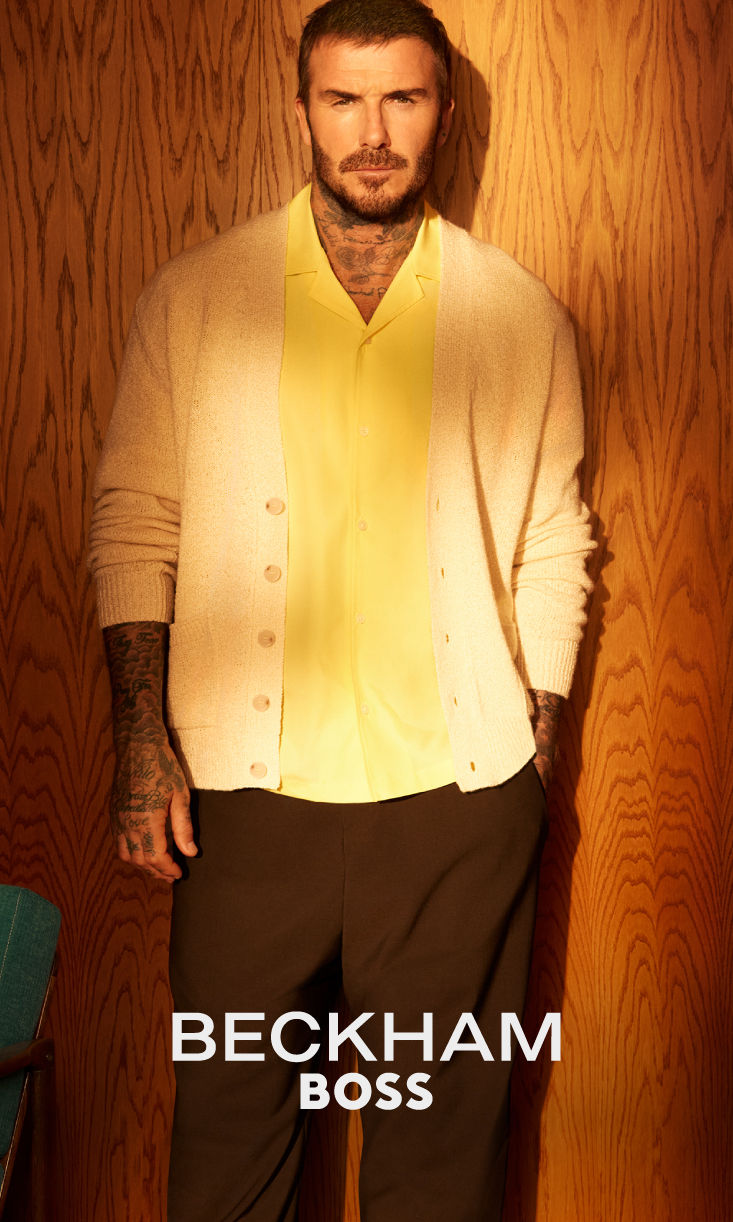 BOSS BY BECKHAM collection for men