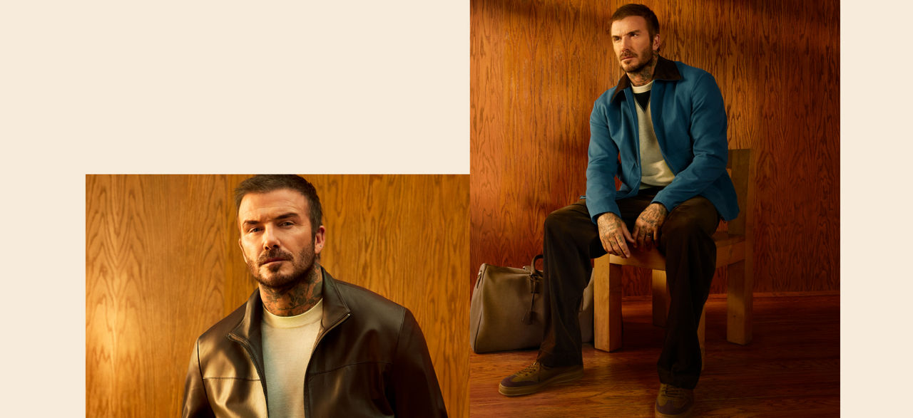 Beckham x BOSS menswear collection